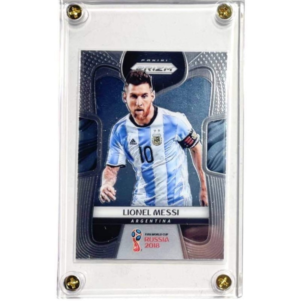 2018 Panini Prizm World Cup Lionel Messi #1 Argentina in Screw Holder